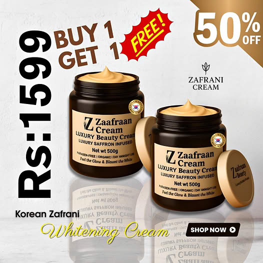 Zafrani Beauty CreamBuy One Get One Free (Original Korean Import)